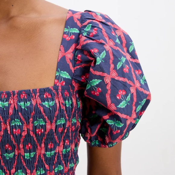 Damson Madder Allegra Blouse - Cherry Pie - Picture 7 of 8